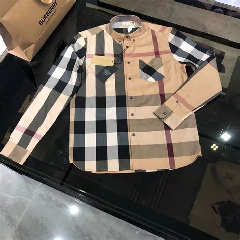 replica burberry men shirt|burberry imitation coat.